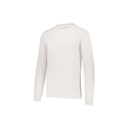 Russell 64LTTM.WHI.M Adult Essential Long Sleeve T-Shirt, White - Medium