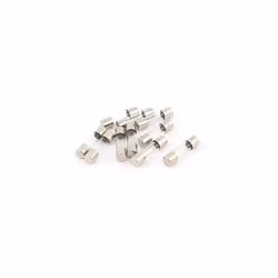 10Pcs 250V 0.63A 630AMP Fast Blow Glass Fuses Tubes 5mm x 20mm