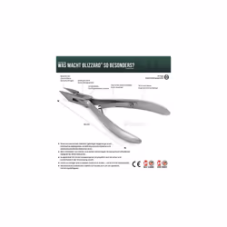 Ingrown Nail Clippers for Men with Ingrown Toenails â Blizzard Podiatrist Toenail Clipper Set German Forged â 5 inch Professional Nail Cutter â