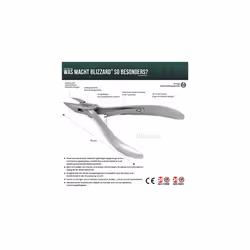 Ingrown Nail Clippers for Men with Ingrown Toenails â Blizzard Podiatrist Toenail Clipper Set German Forged â 5 inch Professional Nail Cutter â