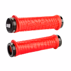 Odi Grips Troy Lee Designs Signature Series Lock-On, Grips, Black, Red