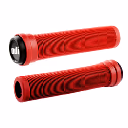 Odi Grips Flangless Longneck, Grips, Black, Red
