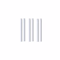 3 Pack of 2 Pentel Refill Erasers for Clic Eraser  Contains 6 Erasers (ZER-2)