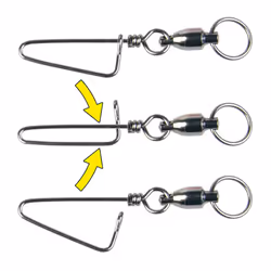 OP/TECH USA 1301132 Tiny Mighty Swivel - System Connectors   Black