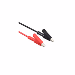 Alligator Clips Electrical 2PCS Double Ended Test Leads Testing Current Test Wires Length of 1M for Multimeter