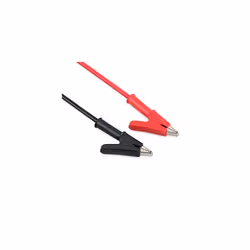 Alligator Clips Electrical 2PCS Double Ended Test Leads Testing Current Test Wires Length of 1M for Multimeter