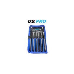 US PRO PIN Punch set 6pc Parallel Pin Metric Punch Tool Set 2.5mm-10mm