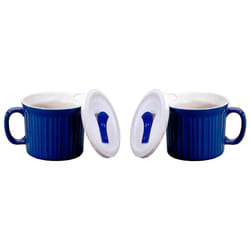 CorningWare 1105119 lid, 2-Pack, Blue