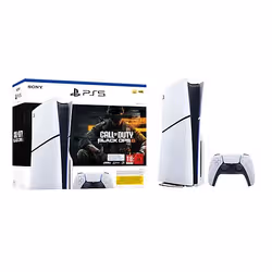 Sony PlayStation 5 Slim - Call of Duty: Black Ops 6 Bundle 1 TB Wi-Fi Black, White - Additional view 2