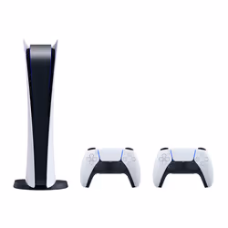 Sony Interactive Entertainment PlayStation 5 Console Digital - Two DualSense Wireless Controllers Bundle 825 GB Wi-Fi Black, White