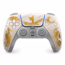 Sony DualSense Wireless Controller - Ghost of Yōtei Gold Limited Edition, Gamepad, Android, MAC, PC, PlayStation 5, iOS, D-pa ...
