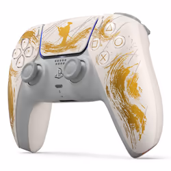 Sony DualSense Wireless Controller - Ghost of Yōtei Gold Limited Edition Black Bluetooth/USB Gamepad Analogue / Digital Android, MAC, PC, PlayStation 5, iOS