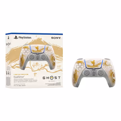 Sony DualSense Wireless Controller - Ghost of Yōtei Gold Limited Edition Black Bluetooth/USB Gamepad Analogue / Digital Android, MAC, PC, PlayStation 5, iOS - Additional view 7