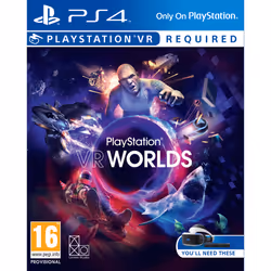 Sony Interactive Entertainment Playstation VR Worlds, PlayStation 4, M (Mature), Physical media, Virtual Reality (VR) headset ...