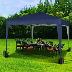 MccÂ® 3x3m Pop-up Gazebo Waterproof Outdoor Garden Marquee Canopy NS - Blue