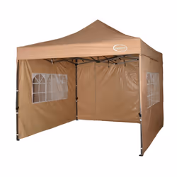 Maximus Heavy Duty Gazebo 3Mx3M High Quality Gazebo Market Stall Pop Up Tent - Beige