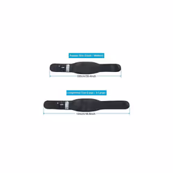 ARRIS Electric Heating Waist Belt Wrap, Lower Back Heated Belts & Lumbar Therapy Heat Pads for Pain Relief of Stomach Muscle Abdominal, Suitable