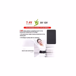 ARRIS Electric Heating Waist Belt Wrap, Lower Back Heated Belts & Lumbar Therapy Heat Pads for Pain Relief of Stomach Muscle Abdominal, Suitable