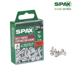 SCRW SPAX PH 6X5/8""""BX50 (Pack of 1)