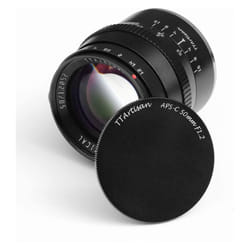TTArtisan 50mm F1.2 APS-C Large Aperture Cameras Lens Manual Focus MF Compatible with Fuji X Mount Camera