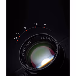 TTArtisan 50mm F1.2 APS-C Cameras Lens Manual Focus MF Compatible with Olympus, Lumix, M43 Mount M4/3 Mount Camera