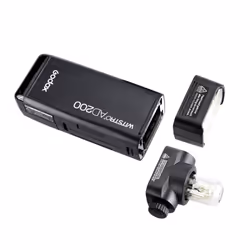 Godox AD200 2.4 TTL HSS 200w Flash W/ Softbox Diffuser Reflector Kit