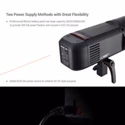 2*Godox AD600Pro TTL HSS Flash+Grid softbox+2m stand+XPRO-N for Nikon