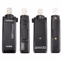 Godox 2.4 TTL 1/8000s Two Heads AD200 Flash W/ 60*60cm Bowen Softbox