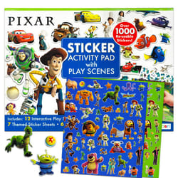 Disney Pixar Ultimate Sticker Activity Pad ~ Over 1000 Pixar Stickers Featuring Cars  Finding Nemo  Toy Story  Monsters Inc. and More!