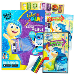 Inside Out Disney Coloring and Activity Book 2 Books Filled with Stickers  Posters  Coloring Activities