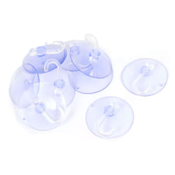 Kitchen Cabinet Glass Windows Suction Cup Sucker Vacuum Hooks 10PCS