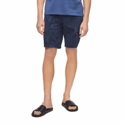 Calvin Klein Men's Casual Twill Print Shorts  Sky Captain  34