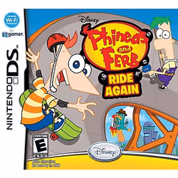 Disney Phineas and Ferb: Ride Again, NDS, ESP, Nintendo DS, E (Everyone)