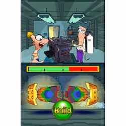 Disney Phineas and Ferb, Nintendo DS, ESP Spanish