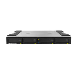 Overland-Tandberg O-T RDX QuikStation 4 DT, 4-Bay, 4x 1Gb Ethernet, removable disk array, desktop