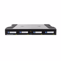 Overland-Tandberg O-T RDX QuikStation 4 DT, 4-Bay, 4x 1Gb Ethernet, removable disk array, desktop - Additional view 4
