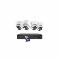 ANNKE 8CH 5MP DVR CCTV Camera System with PIR Detection,5-in-1 H.265+ with 1TB HDD, 4X 2.0MP IP67 Waterproof Home Security Do ...