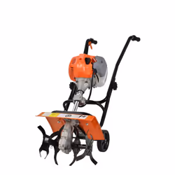 eSkde Petrol Cultivator Rotovator Tiller 52cc 2 Stroke Air Cooled 4x4 Blades