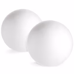 Juvale 2 Pack Large Foam Balls for Crafts  7.5 Inch Solid Polystyrene