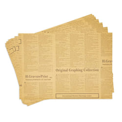 Juvale 12 Sheets of Kraft Paper Newspaper Wrapping Paper for Moving  Packing  Vintage Wrapping Paper for Arts and Crafts  Bulletin Board Easel  DIY Pr