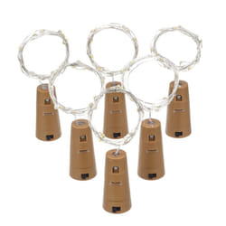 Mudder 6 Pack Bottle Lights Cork Shaped 20 LEDs Micro Fairy Lights