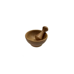 Wooden Mortar and Pestle Set - Small Pestle and Mortar Great for Grinding Spices, Herb Food and Garlic â Ergonomically Designed Pestle and Durable