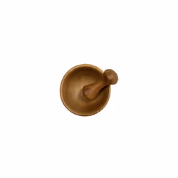 Wooden Mortar and Pestle Set - Small Pestle and Mortar Great for Grinding Spices, Herb Food and Garlic â Ergonomically Designed Pestle and Durable