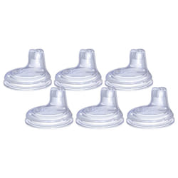 Nuby Sippy Gripper Cup Replacement Spouts (6 Count)