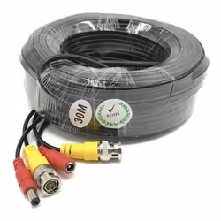 BW 30M / 98.4 Feet BNC Video Power Cable For CCTV Camera DVR Security System (30M) - Enhanced Array Camera Dedicated: Cable t ...
