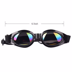 Pet Glasses Dog Sunglasses Dog Glasses Golden Retriever Samoyed Sunglasses Goggles Big Dog Sunglasses (Black)