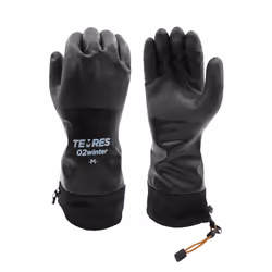 SHOWA 282-02 Waterproof Breathable Insulated Winter Snow Sports Glove with Extended Cuff  XX-Large (1 Pair)  Black