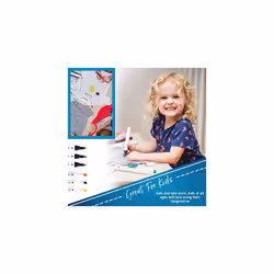 Crafts 4 ALL Fabric Pens - Pack of 12 Permanent, Dual Tip Fabric Markers in Vibrant Colours - Paint Pens for Paper, Bags, Shoes & Clothes