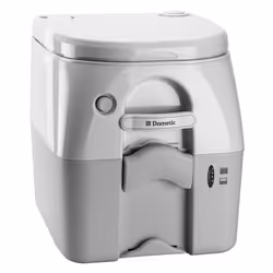 Dometic Sanitation Dometic 975 Portable Toilet 50 Gal Gray W Brackets