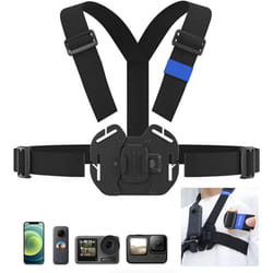 TELESIN Vest Chest Mount Harness Belt for Gopro HERO 11 10 9 8 7 6 5 4 DJI OSMO Sport Action Cameras